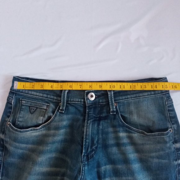 Guess Vermont slim dark wash jeans size 32 - Picture 3 of 8